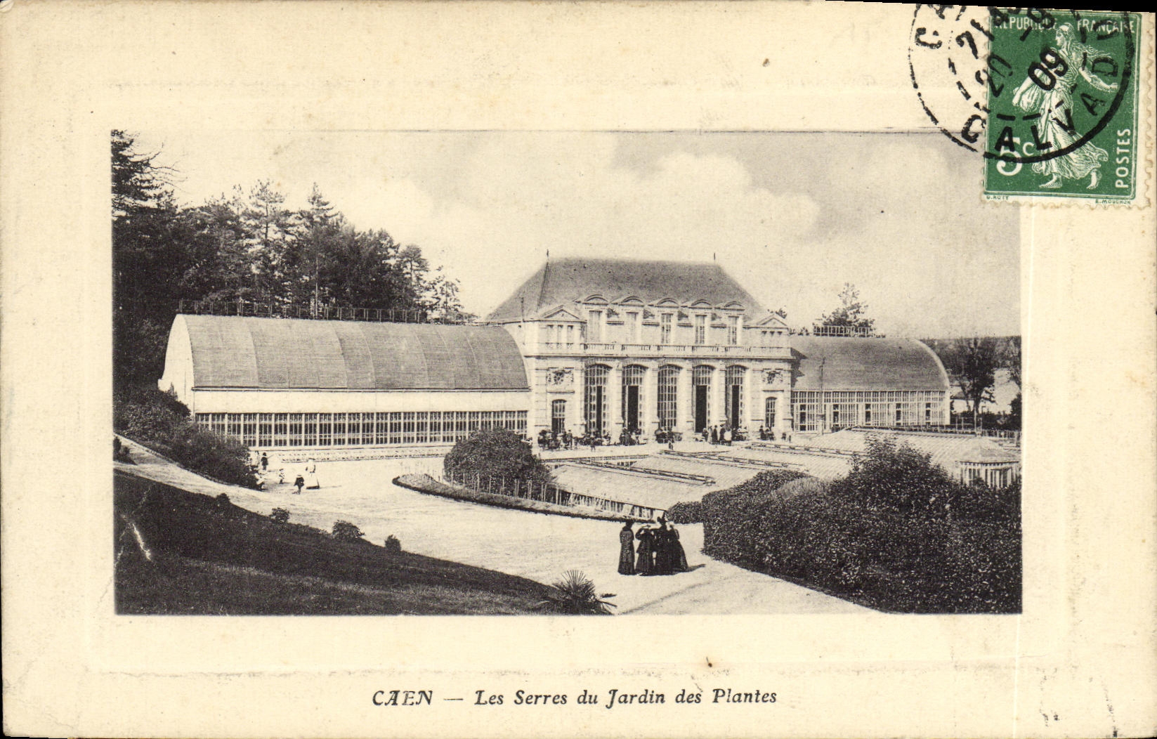 CPA Caen Les Serres du Jardin des Plantes