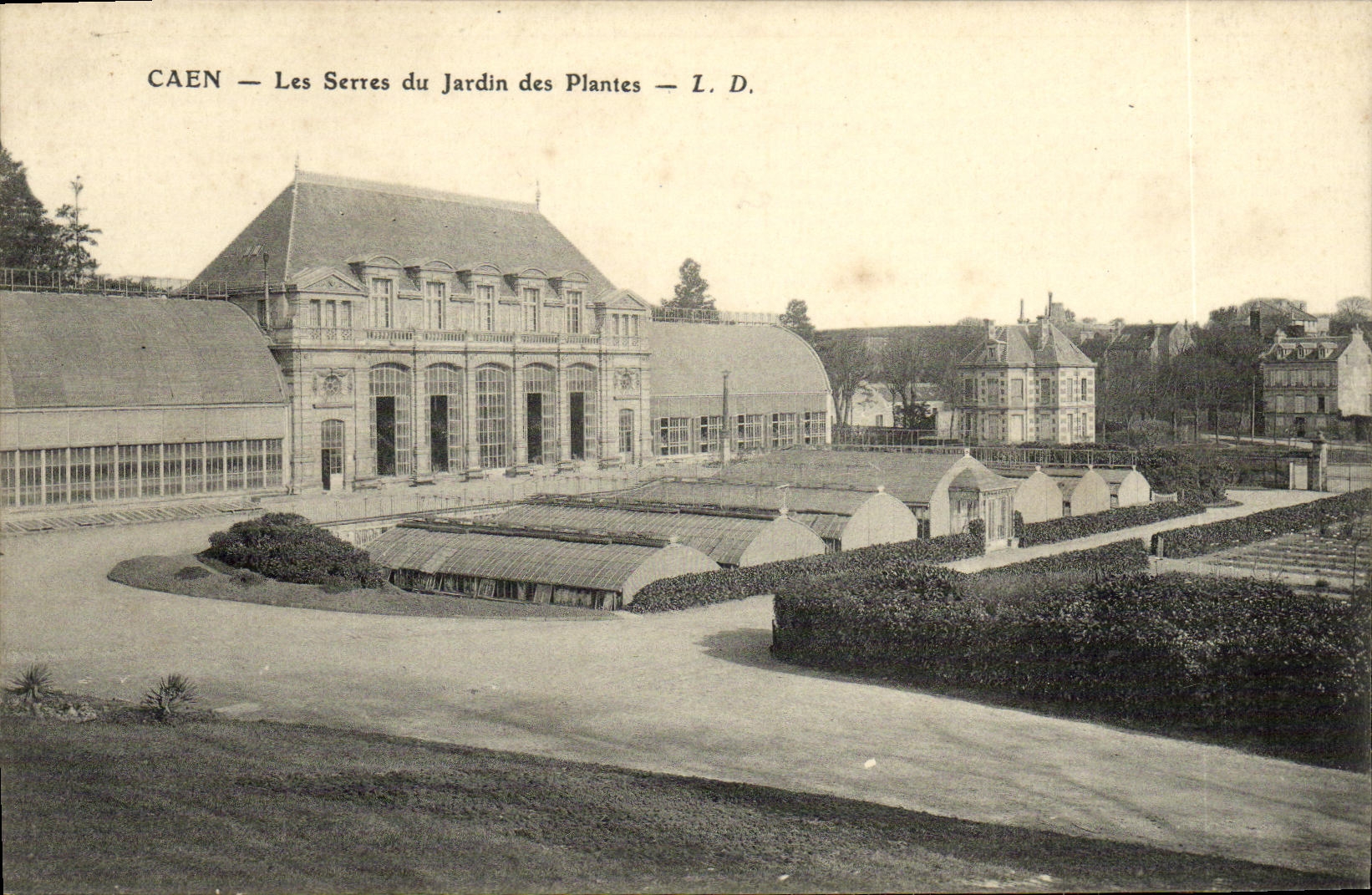 CPA Caen Les Serres du Jardin des Plantes