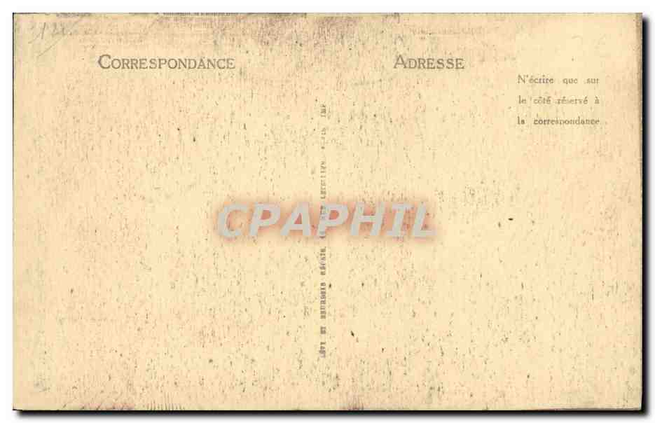 CPA Caen La Maison des Quatrans Rue de Geole — Verso