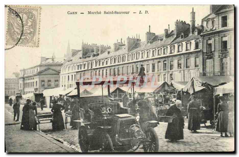 Caen — Mercado de Saint-Sauveur — L. D.