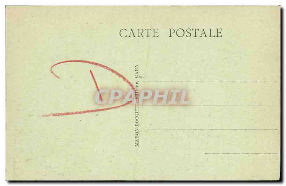 Caen - Boulevard Saint-Pierre, Le Marché couvert et Église Saint-Pierre — Tour Leroy — éditeur Mabon-Docquet, Caen, n°77 — Reverso
