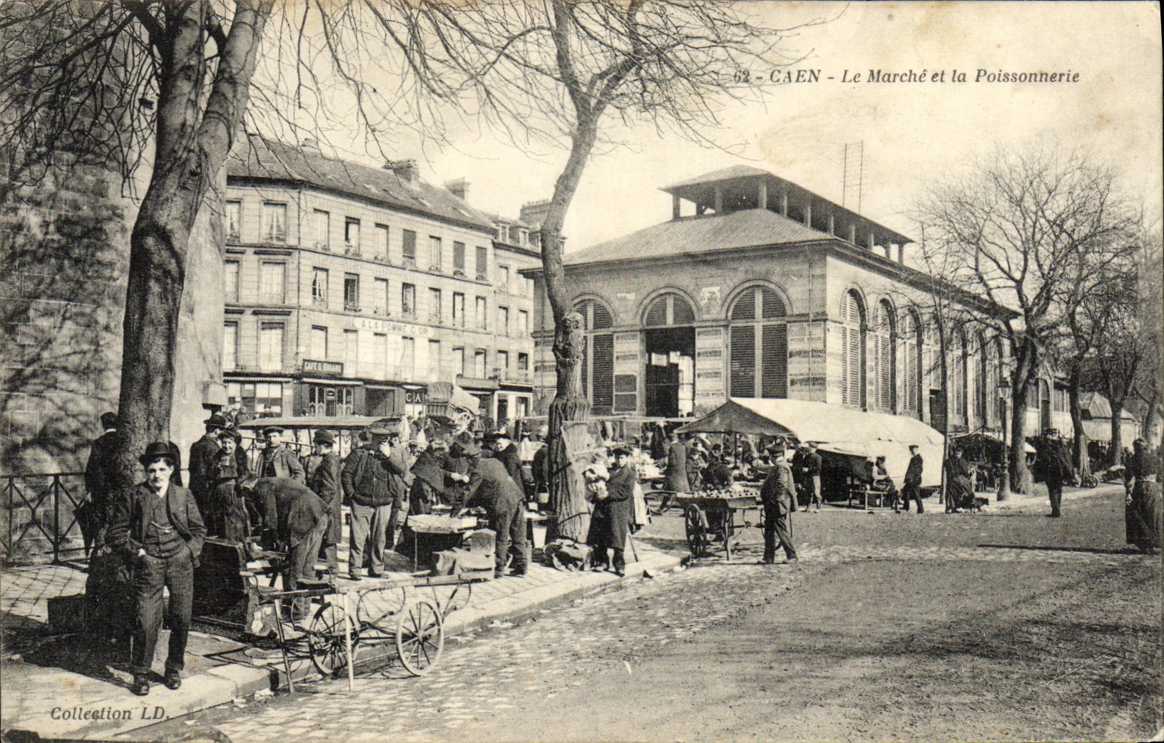 Caen - Le Marché et la Poissonnerie — Collection L.D. — n°62