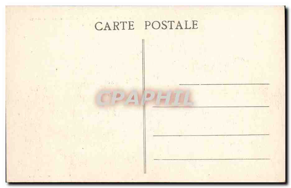 CPA Caen Bas Relief Monument aux morts Militaria — Verso