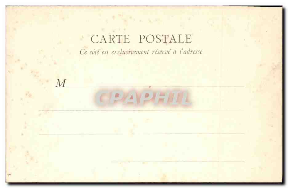 CPA Caen Le Monument des Enfants du Calvados et Place des Casernes — Verso