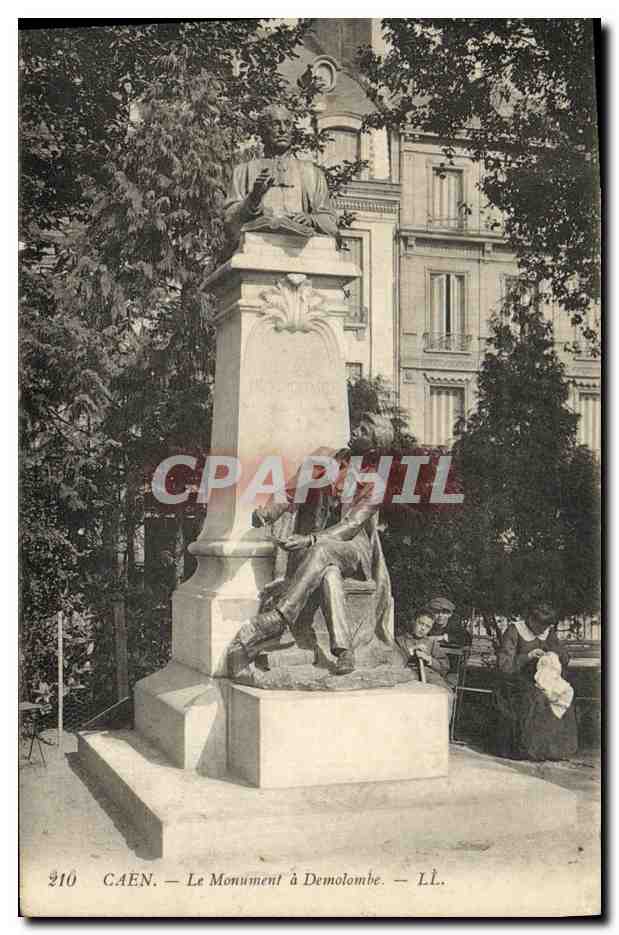CPA Caen Monument a Demolombe