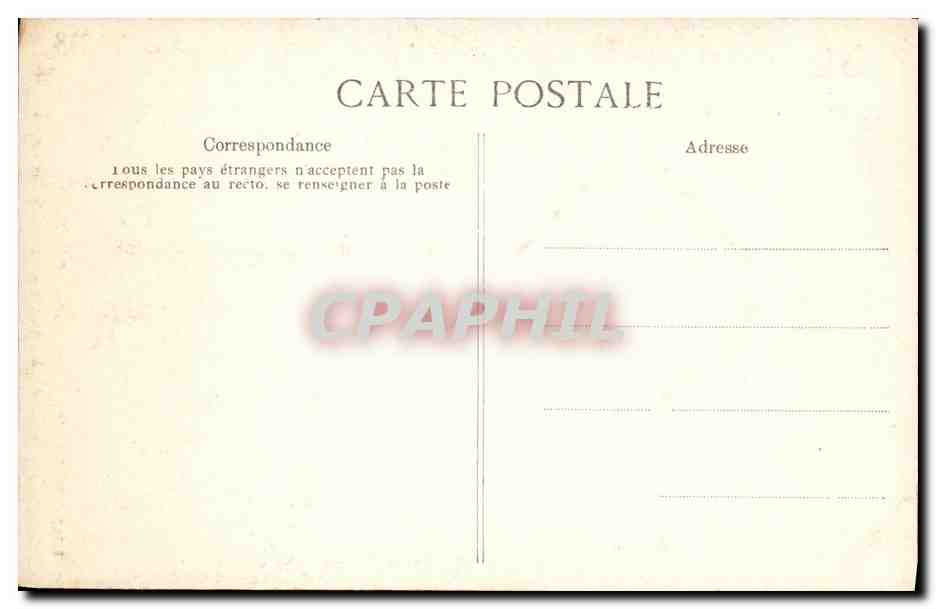 CPA Caen Musee des Antiquaires Retable de Cirfontaine — Verso