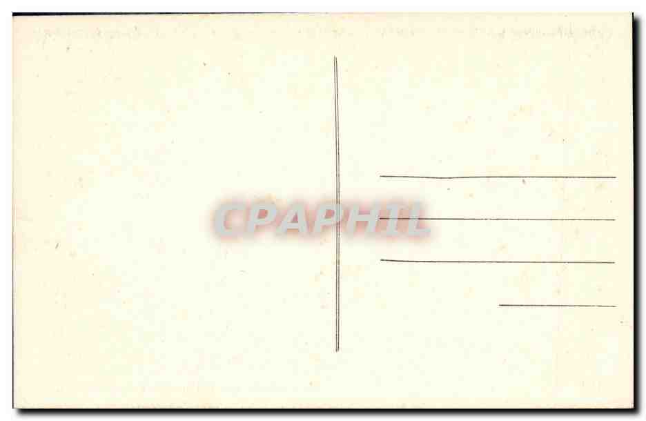 CPA Caen Place Gambetta et la Poste — Verso