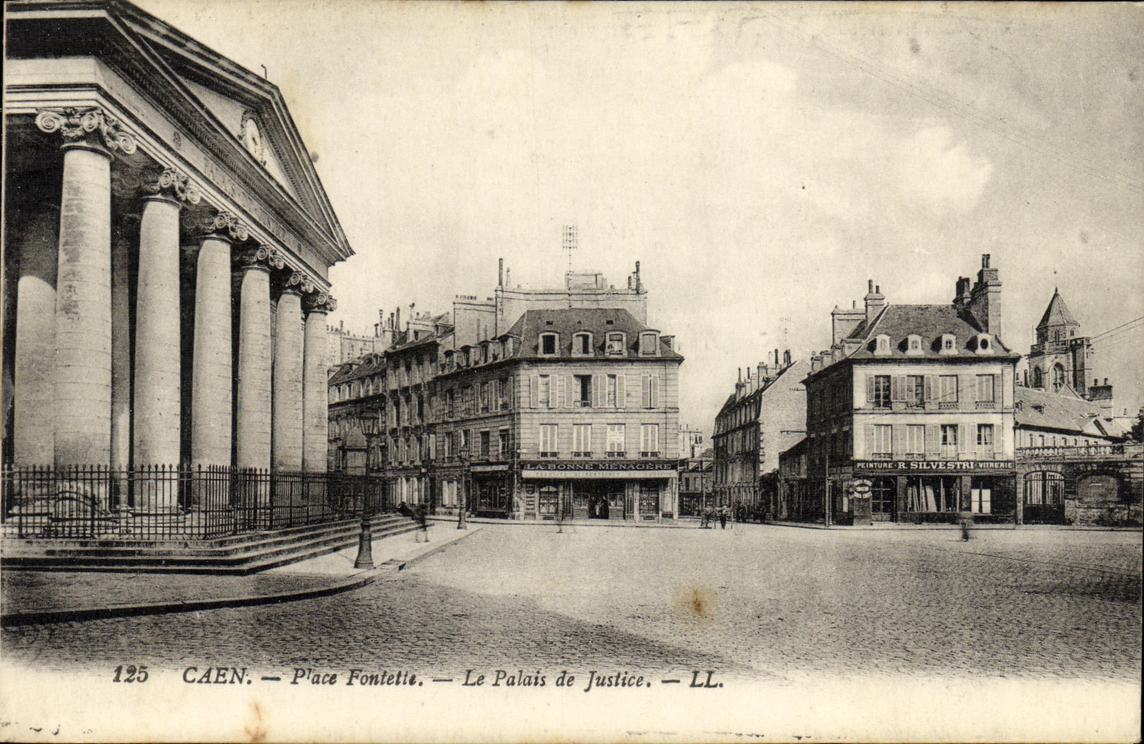 Caen — Place Fontette — Le Palais de Justice — LL. — N° 125