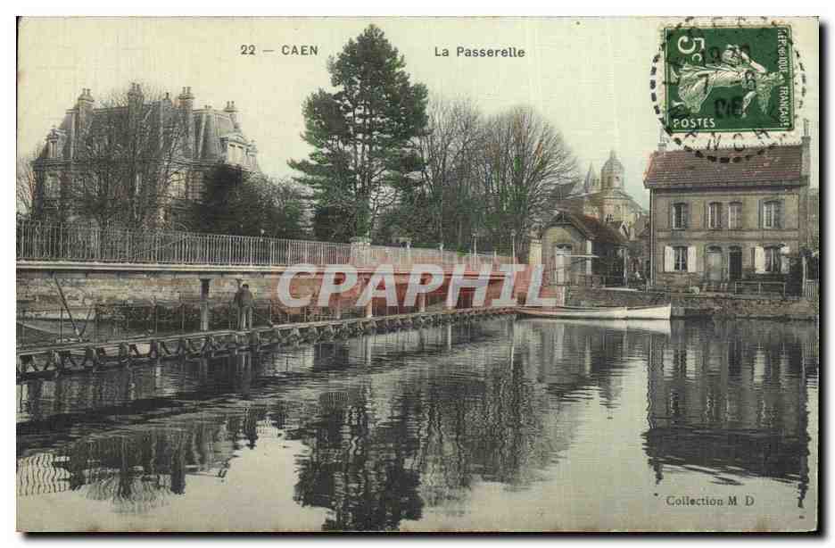 Caen — La Passerelle — Éditeur inconnu, n° 22