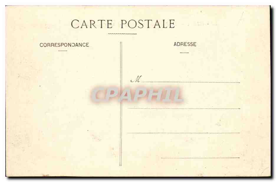 CPA Caen Lre Pont de Vaucelles et les Casernes Militaria — Verso