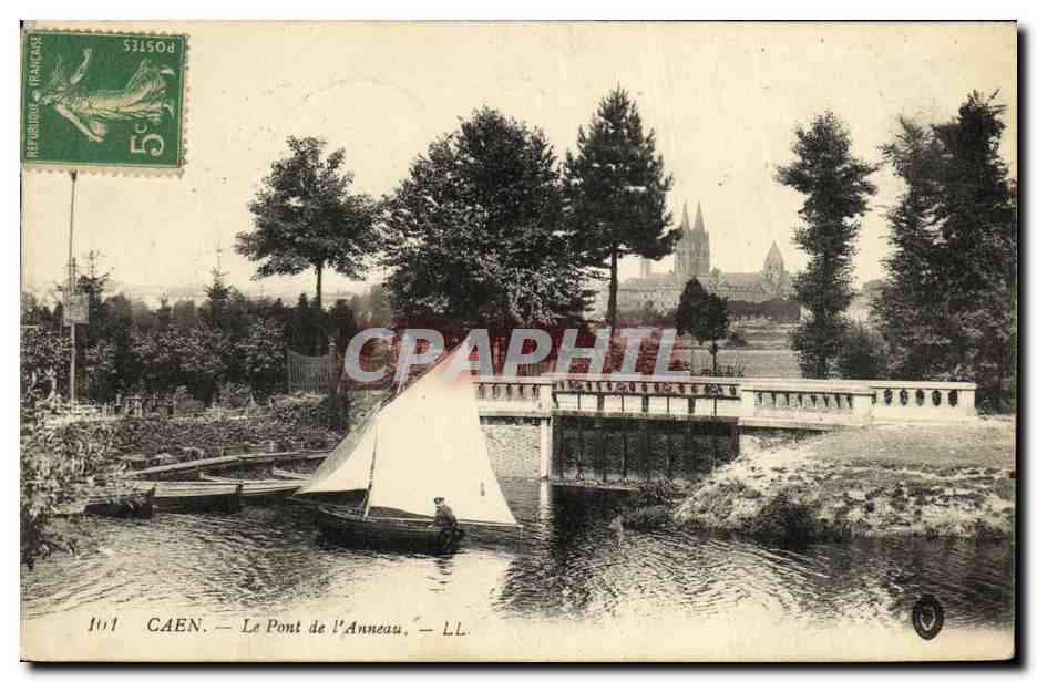 CAEN — Le Pont de l'Anneau — LL.
