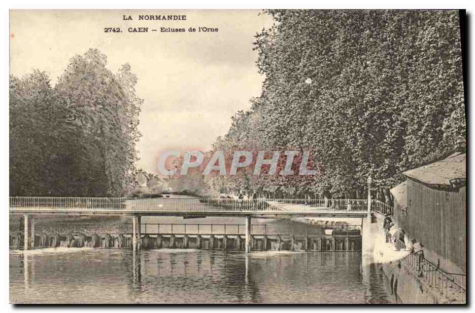 CPA Caen Ecluses de L Orne