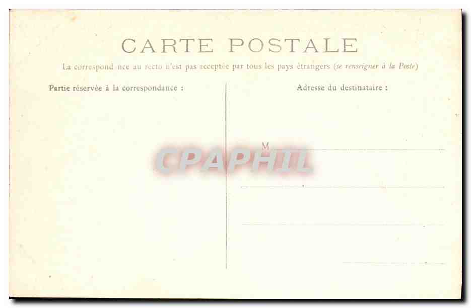 CPA Caen Quai de Juillet et Monument — Verso