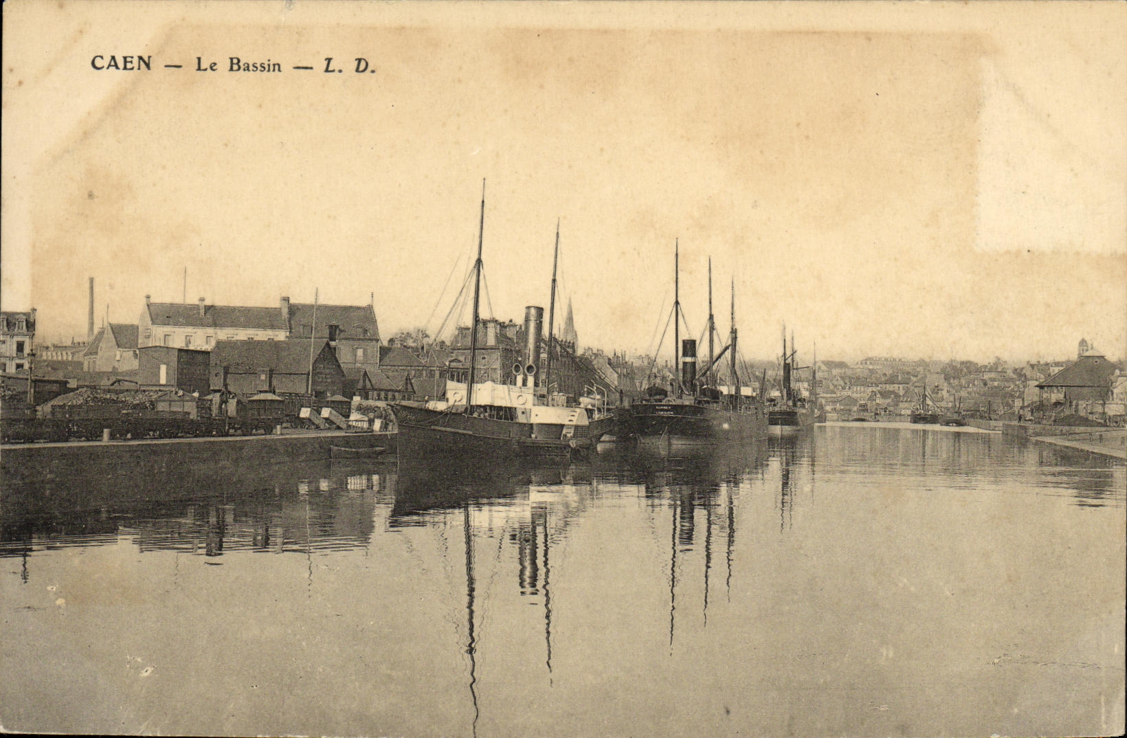 CAEN — Le Bassin — L. D. - Recto