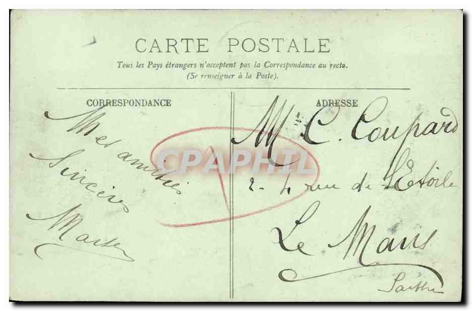 CAEN — Vue sur le Port — LL. n°149 — Reverso
