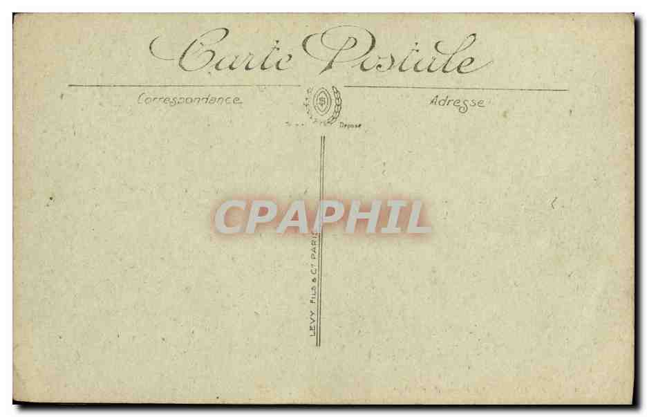 CPA Caen Le Quai de Guillet — Verso