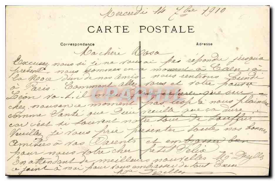 CPA Caen Le Bassin et l Etablissement Allainguillaume Bateaux Trouville — Verso