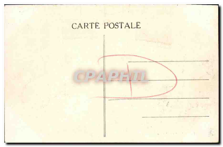 CPA Caen Le Port et l Ecluse du Grand Bassin Bateaux — Verso