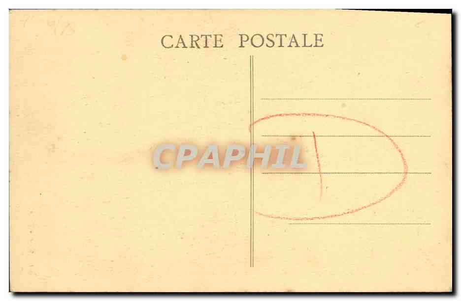 CAEN — Eingang zur Rue Saint-Pierre — Verlag Laval & Cie, Nr. 10 — Rückseite