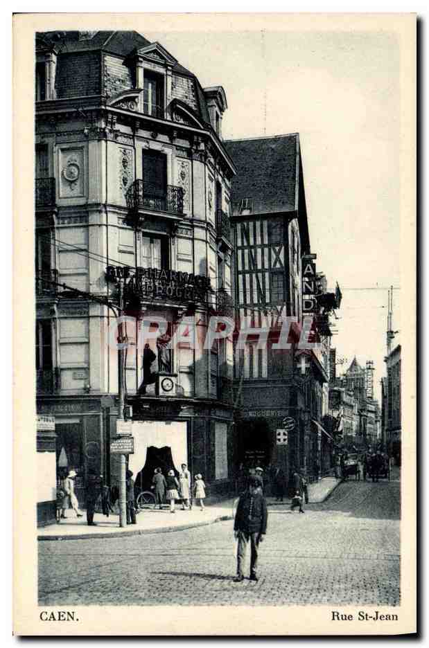 Caen — Rue St-Jean — éditeur anonyme