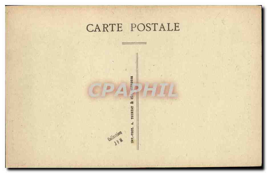 CPA Caen Rue St Pierre Vieilles maisons Normandes Cariole Cheval — Verso