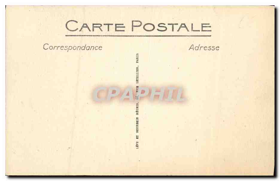 Caen — Rue Saint-Pierre — éditeur Lévy et Neuburger, Paris — Verso
