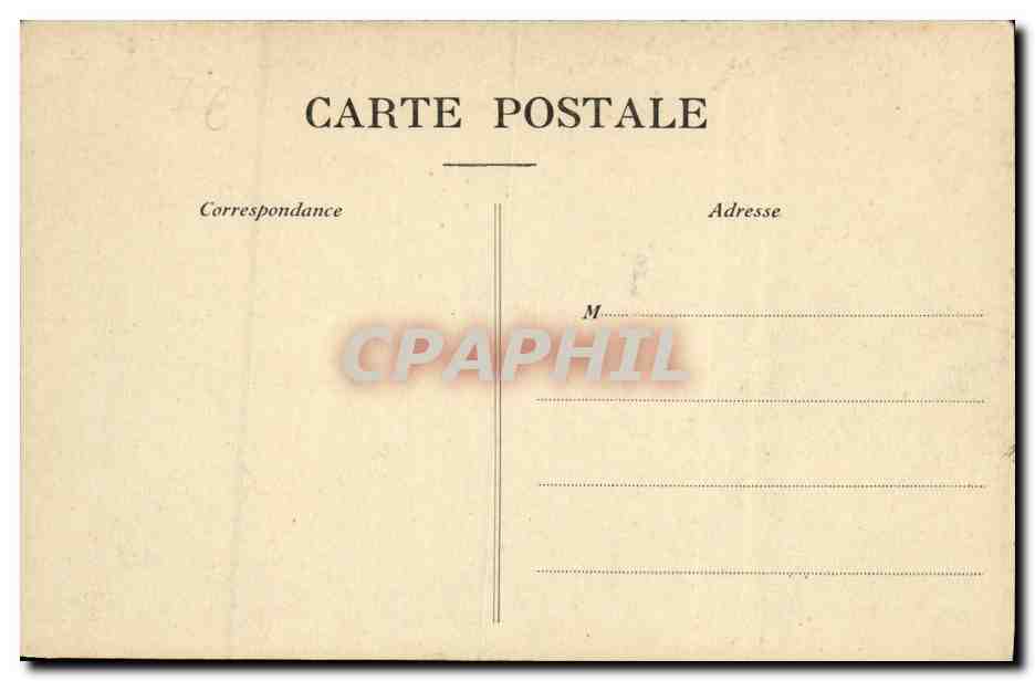 CAEN — Rue de la Gare — Éditeur non identifié, n° de série 159 — Verso