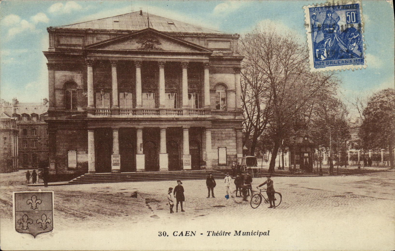 Caen - Théâtre Municipal — éditeur Ed. Cavalier, n° 30