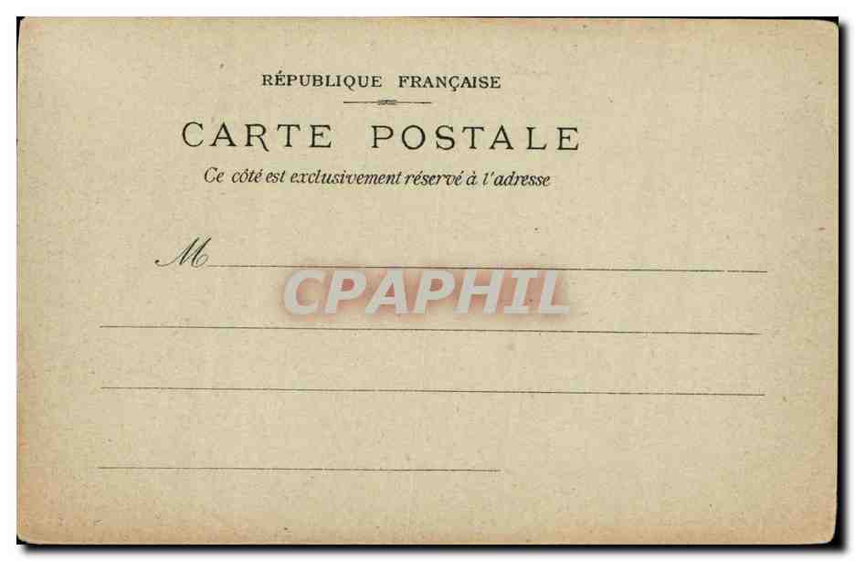 CPA Caen La Tour Aux Gens D Armes — Verso