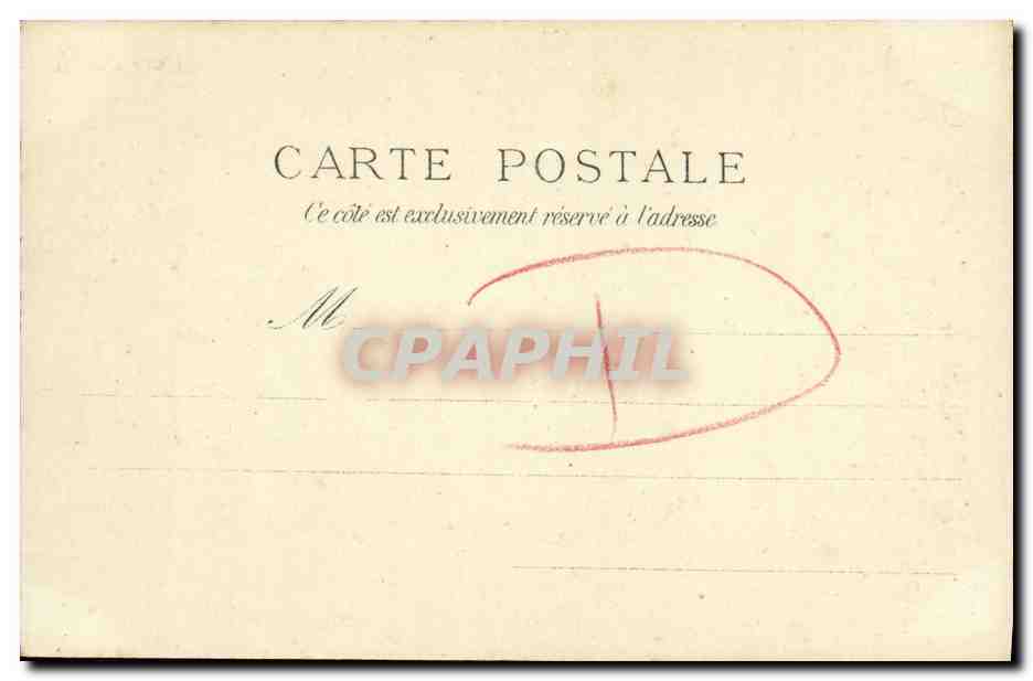 Caen — Tour des Gendarmes — J. HACHECHT, Ed. à Caen — Verso