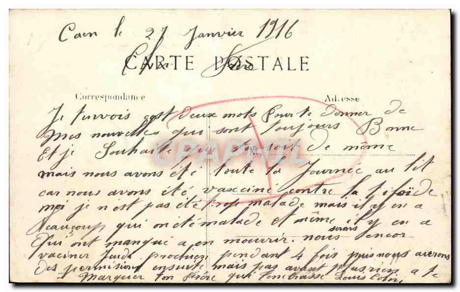 CPA Caen Ancien Hotel De Nollent La Tour dite des Gens d Armes — Verso