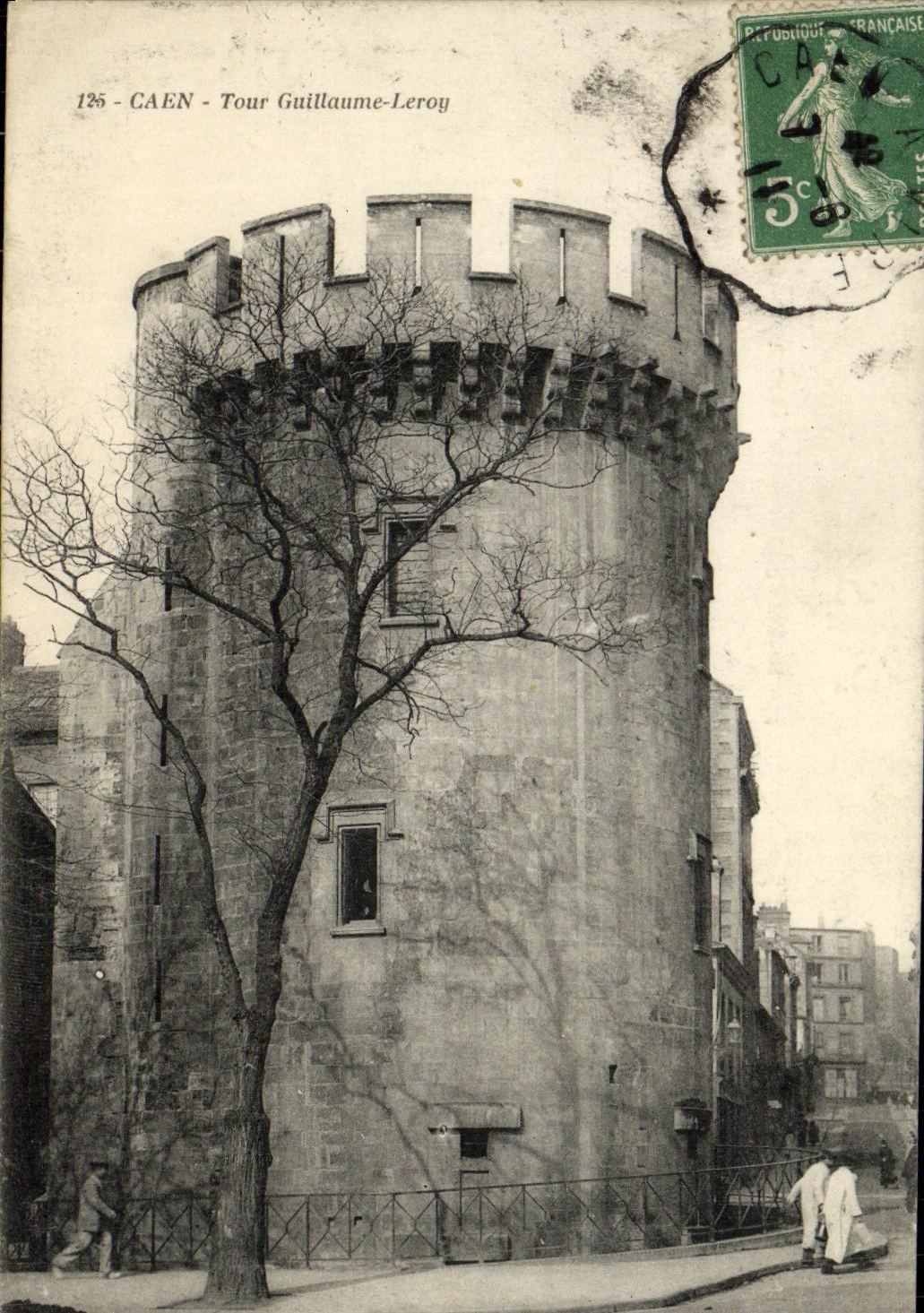 CAEN - Tour Guillaume-Leroy — éditeur inconnu, n° de série 125