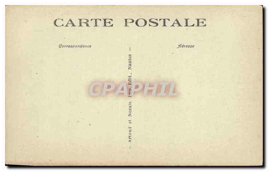 CPA Caen La Tour Guillaume Le Roy — Verso