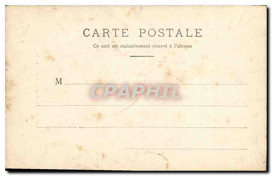 CPA Caen La Tour Le Roi — Verso