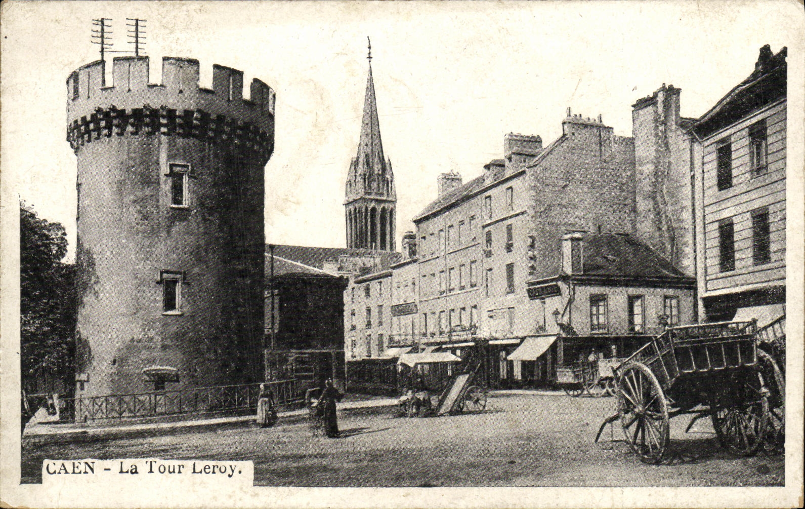 CPA Caen La Tour Leroy