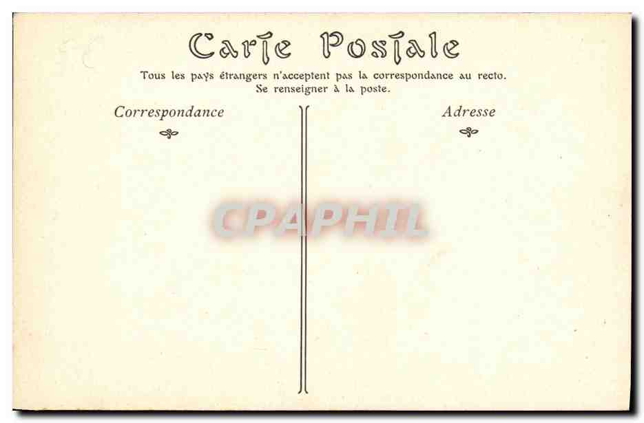 CPA Caen Le Boulevard Saint Pierre la Tour le Roi — Verso