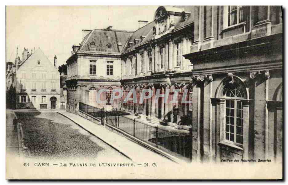 CPA Caen Le Palais de l Universite