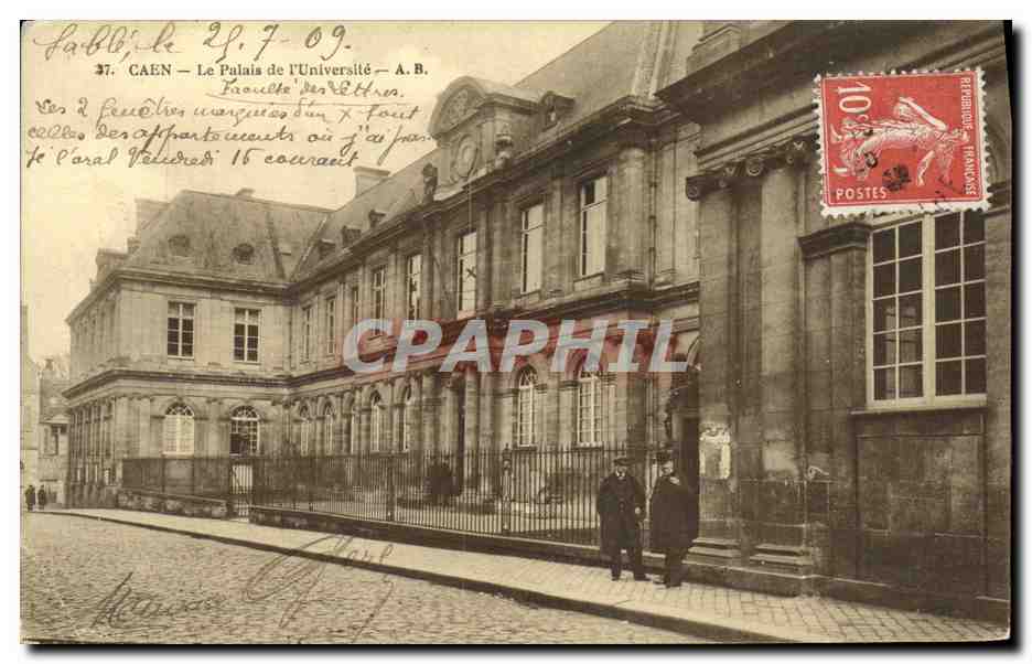 CPA Caen Le Palais de l Universite