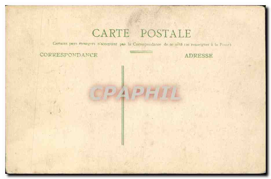 CPA Caen Les Facultes — Verso