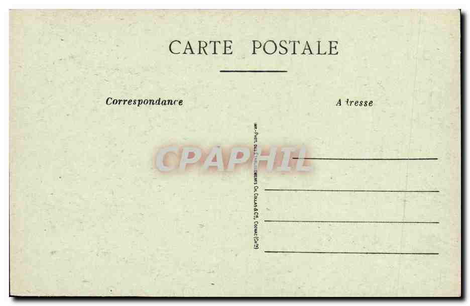 CAEN — Rue Porte-au-Berger — Vieilles Maisons en bois — Déclom — Rückseite
