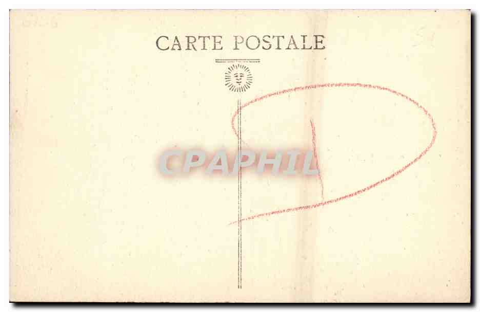 CPA Caen Vieille Maison Rue St Jean Destine Aine Bijouterie — Verso