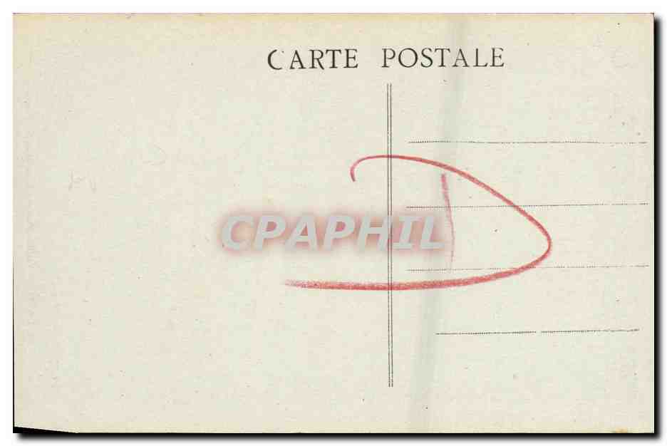 CPA Caen Vieilles Maisons De La Rue Saint Pierre Jacqueline — Rückseite