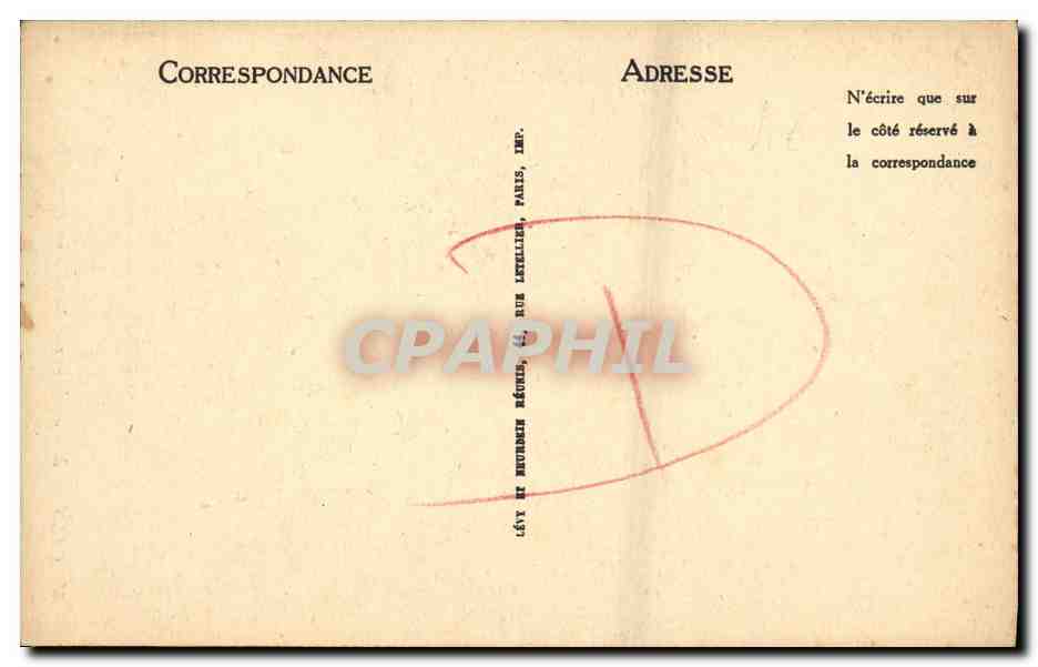 CPA Caen Maisons De al Rue Saint Pierre — Back