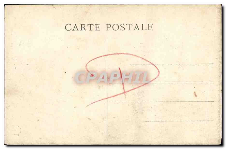 CPA Caen Vieilles Maisons De la Rue Saint Pierre Levrard — Verso