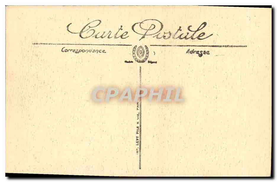 CPA Caen Ancien Maison Grande Rue Saint Pierre — Rückseite