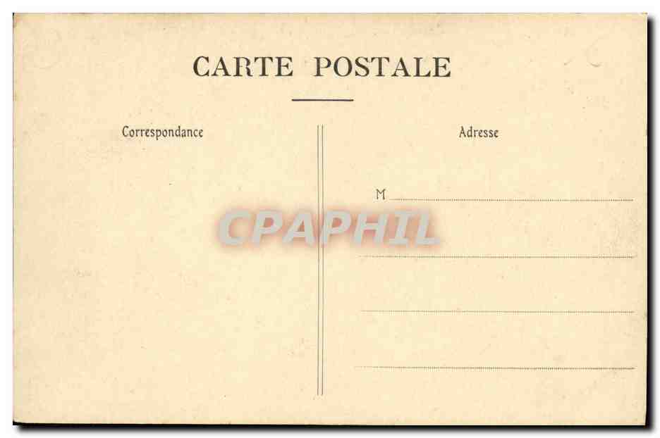 CPA Caen Vue Generale prise de St Gilles — Verso