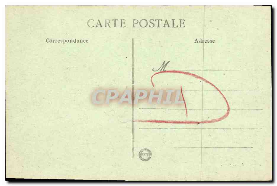 CPA Caen Vue Generale Prise de Saint Jean — Verso