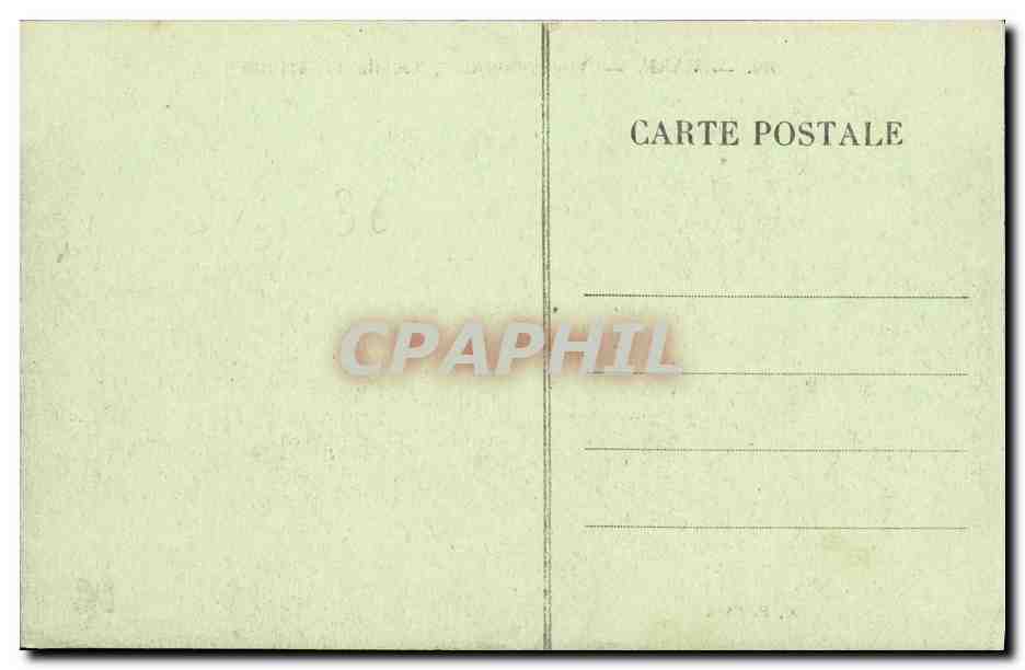 CPA Caen Vue Generale Prise de la Trinite — Verso