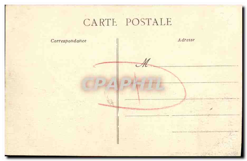 CPA Caen Vue Generale prise du Labyrinthe de l Hotel Dieu — Verso