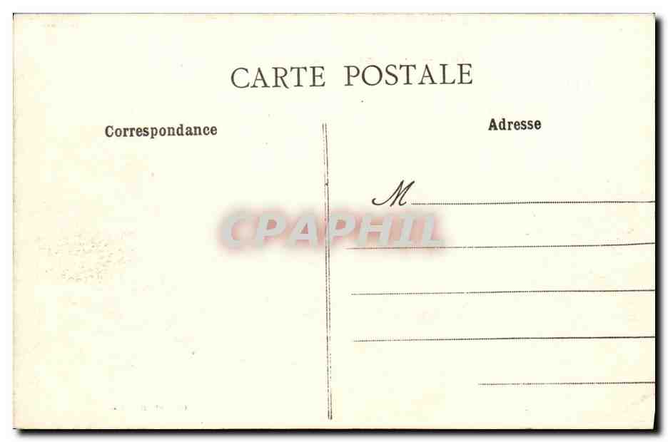 CPA Caen Vue Generale Prise du Bassin — Verso